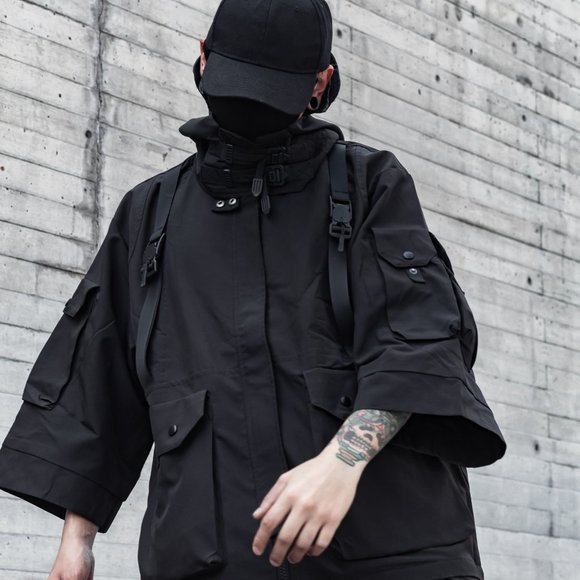 Sweat à capuche Techwear japonais CYBER TECHWEAR ®- Cyber Techwear